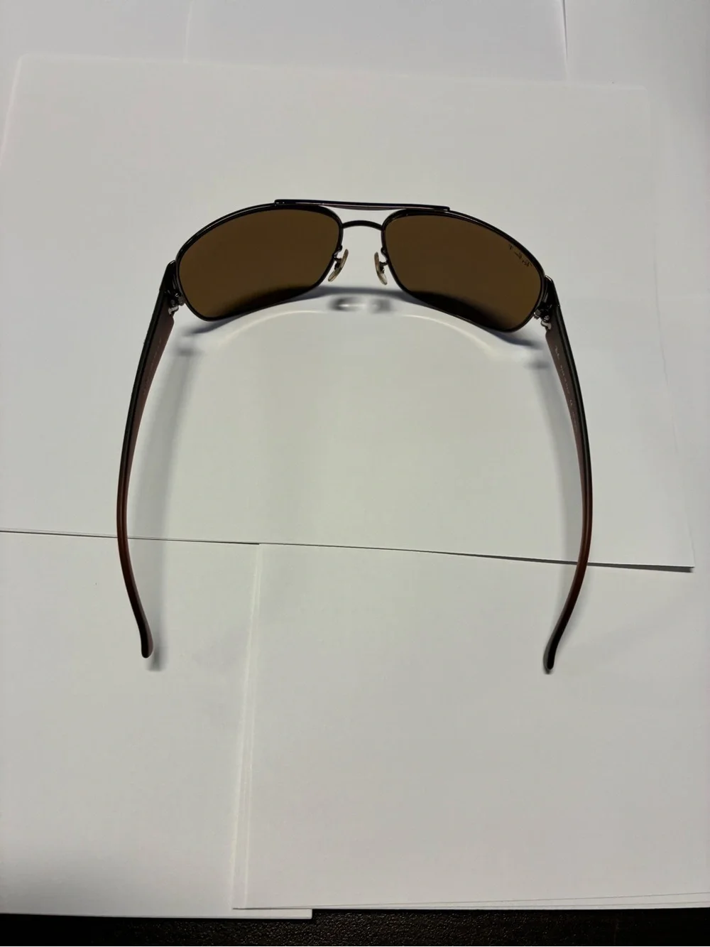 Ray-Ban Brown Frame Sunglasses made in Italy